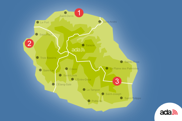 Plan Et Carte Gratuite Ile De La Reunion